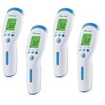 4 Pack - Berrcom Non-Contact (Contactless) with LCD Display