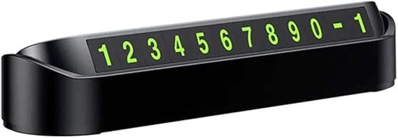 Vehicle Torpedo Top Open Close Numberer Parktel Phone Letter