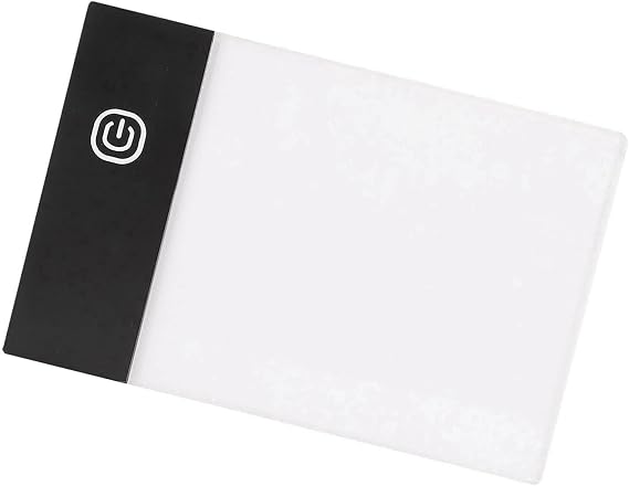 A6 LEDライトボード アートクラフトトレースフリップブックキット タブレット描画用 明るいコントロール付き プロジェクトやNing用