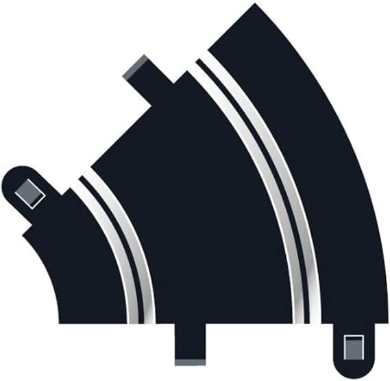 Scalextric Track Accessories C8202 Radius 1 Curve 45° x 2