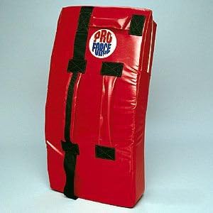 Pro Force Curved Body Shield Red