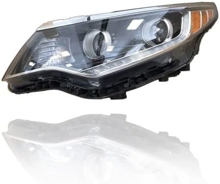 Headlight Assembly - DEPO Compatible/Replacement for '16-17 Kia Optima LX 1.6L/EX - LED, With Daytime Running Light Accent - Left Hand - Driver - 92101D5080