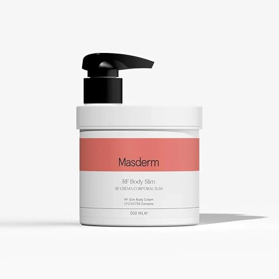 MASDERM - Anti-cellulite Reducing Cream 500 ml, Body Firming Cream Women and Men, Abdomen and Butt Reducing Gel, Body Radiofrequency, Professional Anti-Cellulite Treatment