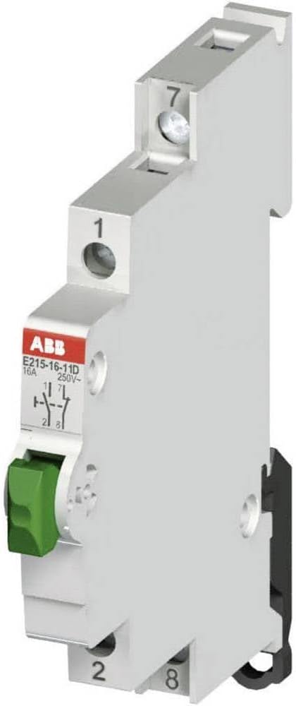 ABB E215-16-11B push button for distribution board 16 Amp grey (2CCA703150R0001) [Energy Class A]
