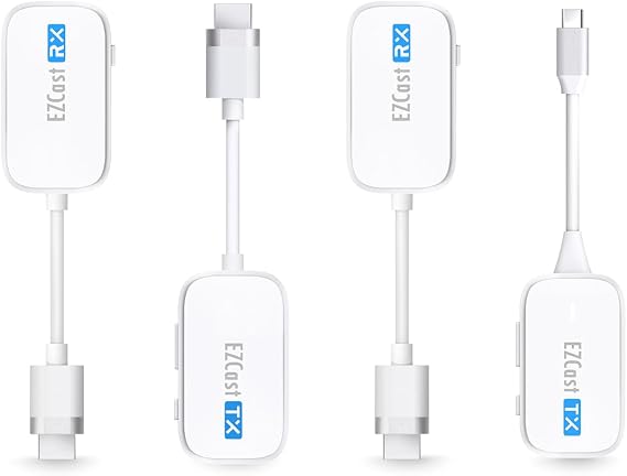 [Bundle] EZCast Wireless Display HDMI + USB-C Transmitter and HDMI Receiver Bundle Kits