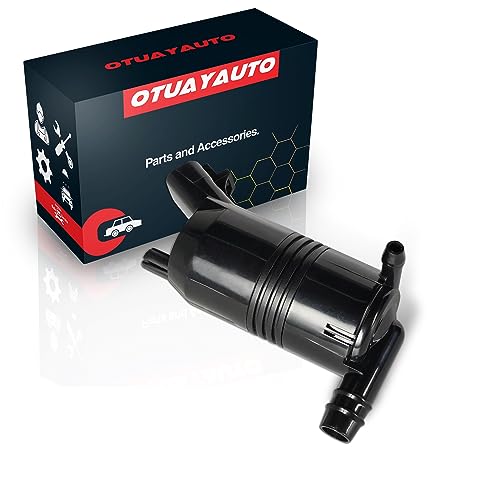 385-232316C OTUAYAUTO Windshield Washer Motor Pump, Replacement for Toyota Tacoma Camry Corolla Avalon Tundra, Chevrolet Geo Prizm, Lexus ES300 Replaces OEM #:22156171, 22138719, 8533006030