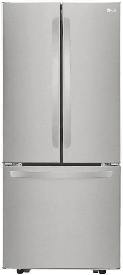 LG LFCS22520S 22 Cu. ft. French Door Refrigerator in Stainless Steel