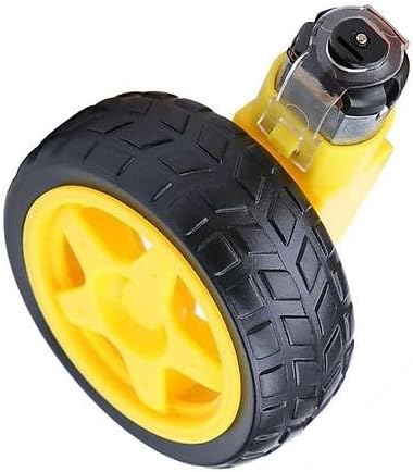 SANEC Motor ve Tekerlek Seti 6V 250Rpm Arduino