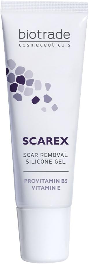 Biotrade Scarex Silicone Scar Gel – Scar Removal Gel for Hypertrophic & Keloid Scars, Reduces Redness After Laser, Smoothens Skin, Safe for Children and Adults, Effective for Stretch Marks — 15 ml
