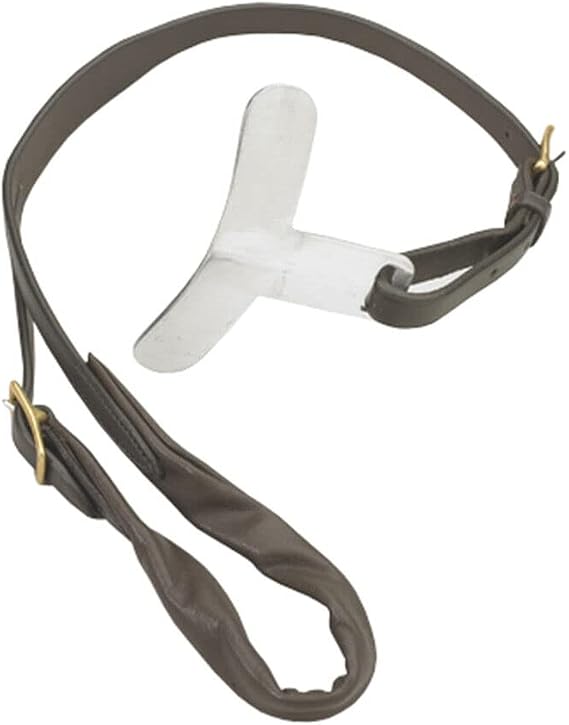 Camelot Pony Crupper with Block | Durable Adjustable T-Style Undertail Brown Tack Accessory with Buckles for Pony Saddle