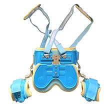 Children's Adjustable Hip Abduction Orthosis Hip Joint Dislocation Hip Joint Protection Device for Hip Dysplasia and Postoperative Reduction,Blue,L,Blue-M