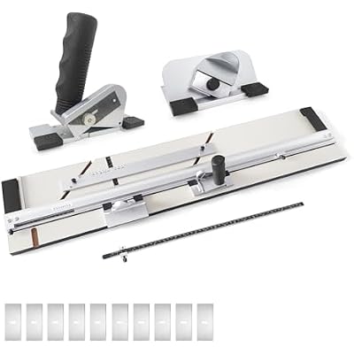 Professional 36-Inch Mat Cutter System - Precision 45 Bevel & 90 Straight Edge Board Cutter, Aluminum Guide Rail with Anti-Slip Base for Framing, DIY Photos, Artwork, Backing Board