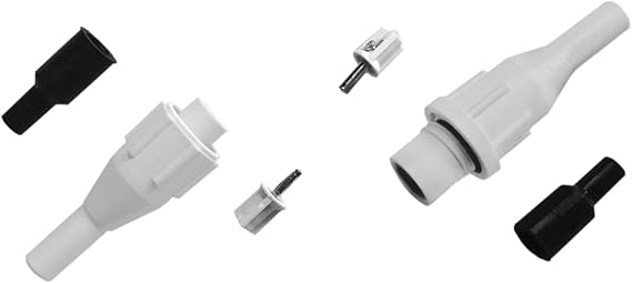 MCWlaser Set of 2 High Voltage Wire Connector Between CO2 Power Supply and CO2 Laser Tube for Laser Cutting Machine high Voltage Head