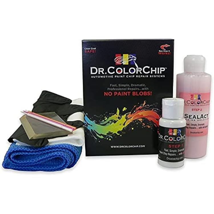 Dr. ColorChip Squirt-n-Squeegee Automobile Touch-Up Paint Kit, Compatible with the 1993 Oldsmobile All Models, Medium Slate Gray Metallic 85WA9235