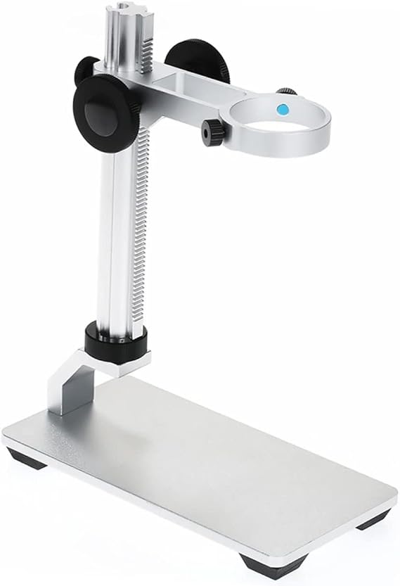 1 x Adjustable Aluminium Alloy Microscope Holder Stand for USB Microscopes Desktop Multi Functional Support for Experimentation and Precision Inspection