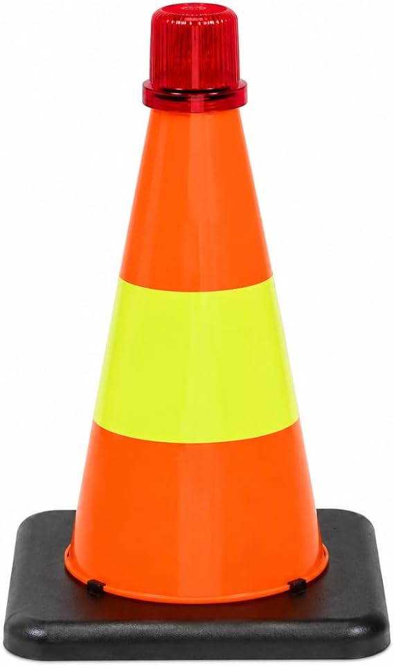Hawk FL-ST Flashing Safety Cone