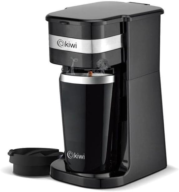 Kiwi Kcm-7505T Coffee Maker with Thermos, Black