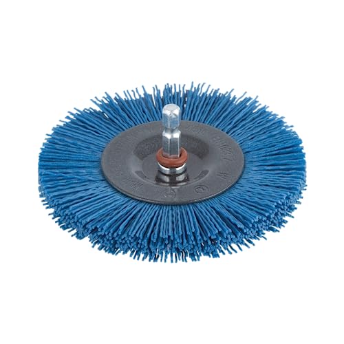 wolfcraft Nylon Wire Wheel Brush, soft I 2727000
