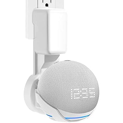 ZUOLACO Wall Mount Holder for Echo Dot 5th Gen and 2026 new Model, White