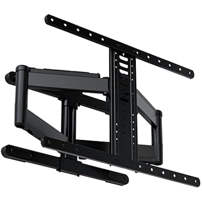 Made for Amazon Universal Large Full-Motion TV Wall Mount for Amazon Fire TV Smart TVs 42 to 90