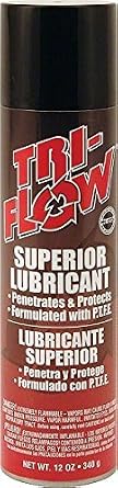 Tri-Flow TF20006 Superior Lubricant, 12-Ounce Aerosol, 4 Pack