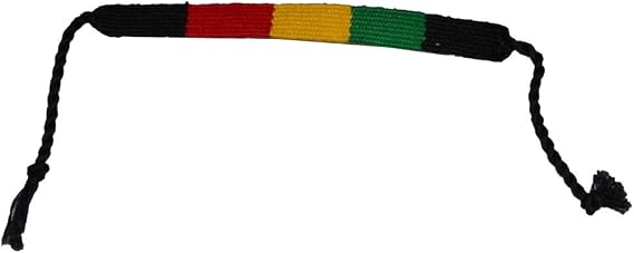 Kubo Rasta String Bracelet Black Green Yellow Red