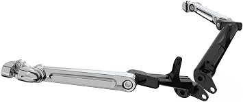 Adjustable Highway PEG MOUNTS, Extended, Chrome '09 & UP Touring Models