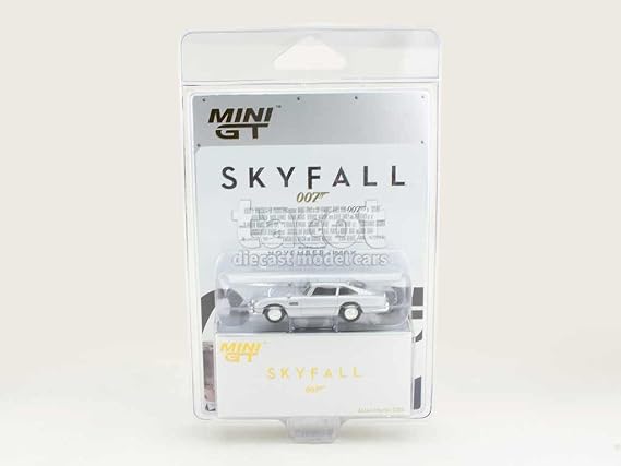 Mini GT 1/64 Ölçekli Aston Martin DB5 Skyfall Die-Cast Model Araç