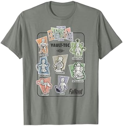 Fallout Video Game Vault-Tec You're Special Book Vintage T-Shirt