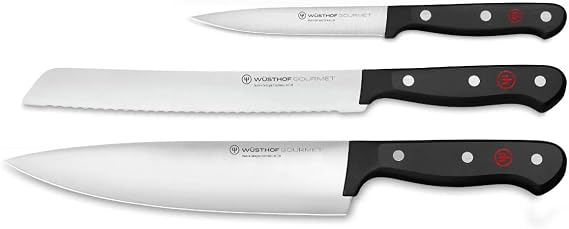 Wusthof Gourmet 3-Piece Knife Starter Set