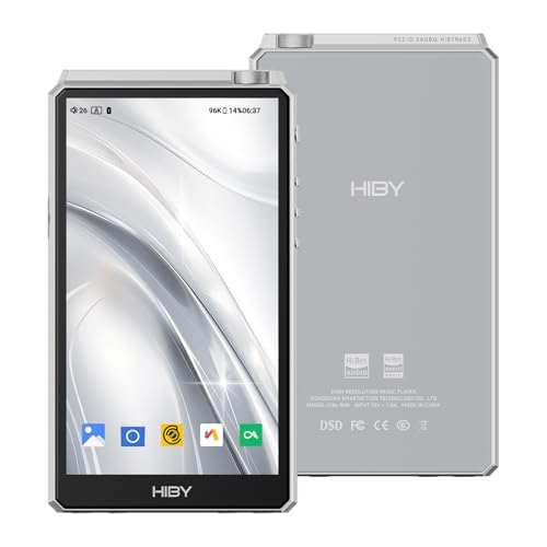 HiBy R6 gen3 DAP Player Hi Res Audio with Class A&AB AmpAndroid 12  Bluetooth 5.0  WiFi  4G64G2TB Expandable Memory