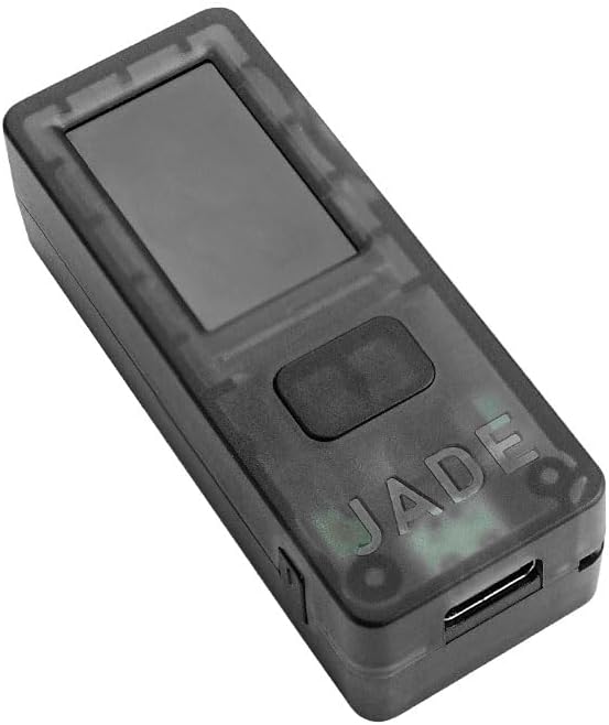Blockstream Jade - Bitcoin Hardware Wallet - Camera - Bluetooth - USB-C - 240 mAh Battery - Secure Your Bitcoin Offline