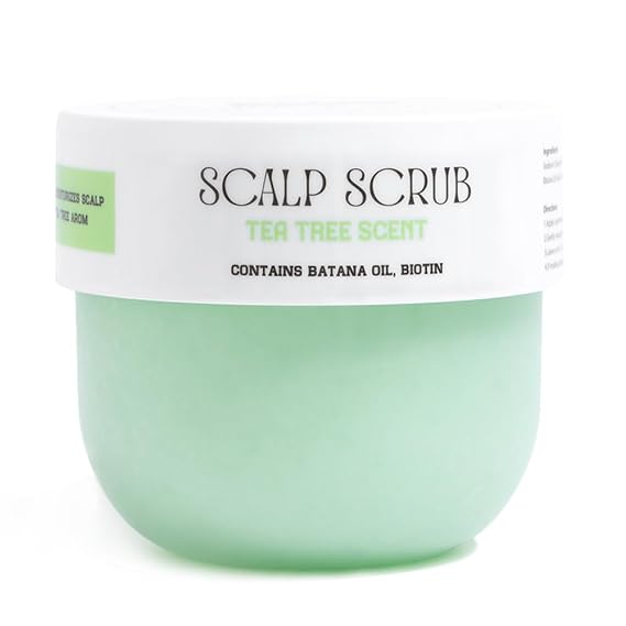 Tea Tree Scalp Scrub, Exfoliating Hair Treatment, 14 fl oz