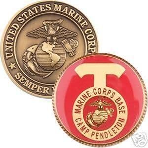Coins For Anything, Inc Camp Pendleton Marine Corps Base Coin