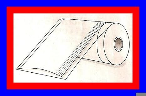 Brodart Just-a-Fold III Archival Book Jacket Covers 20 Yard Combo Pack - Two 10 Yard Rolls - 10" & 12"