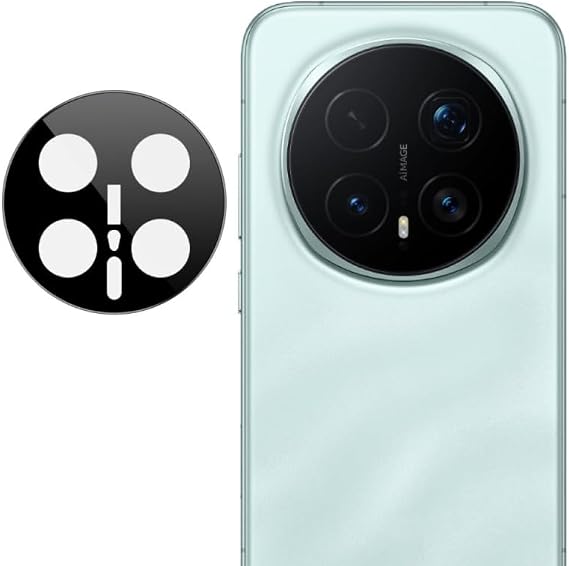 Honor Magic 8 Pro İle Uyumlu Lens Temperli Sert Cam Siyah Lens Kamera Koruyucu