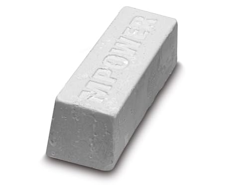 MPOWER Stropping Compound, 2500 Grit Polishing Wax Bar, 2.1 oz, White