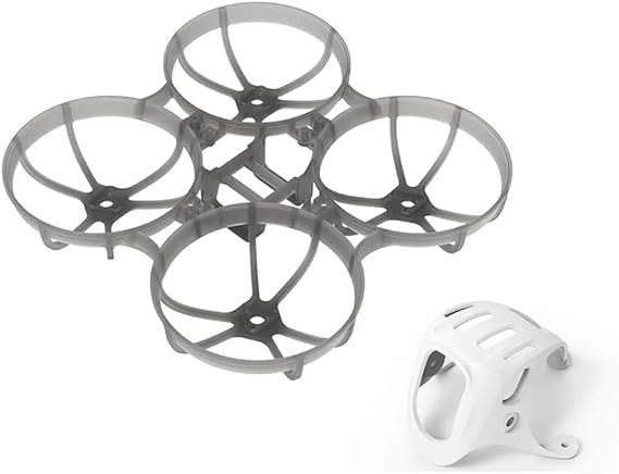 Pro Series Carbon Component 80.8mm Wheelbase For 1S FPV Drones Propulsion System Assembly And Hardware Maintenance 1 Set(75 Pro Gray-O4Canopy)