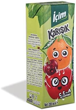İçim Karışık Meyve Suyu, 200 ml x 27 Adet