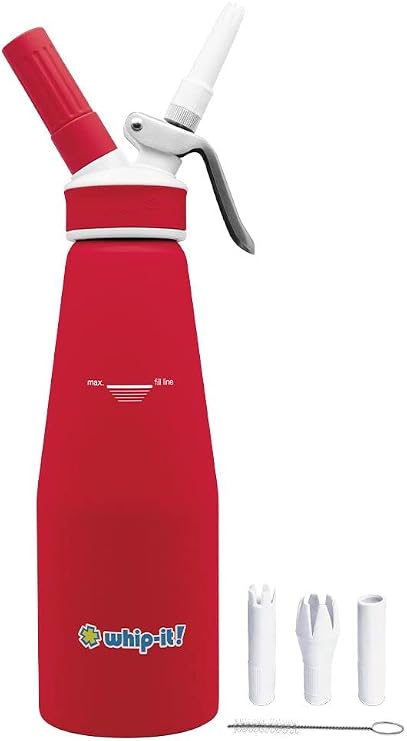 Whip-It! Accent Dispenser, Red (1 Liter)