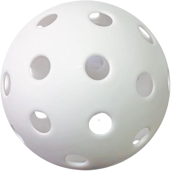 Professional Quality Pickleball Balls, 40 Hole Design Hollow Airflow Standard Indoor Outdoor Pickleball Ball for Home Use, Men Women Beginners