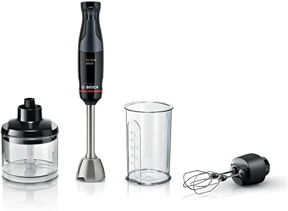 Bosch Serie 4 El Blenderı ErgoMaster 1000 W Siyah, Antrasit MSM4B624