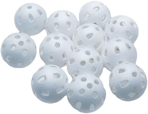 12-Pack White Practice Balls - Essential Series