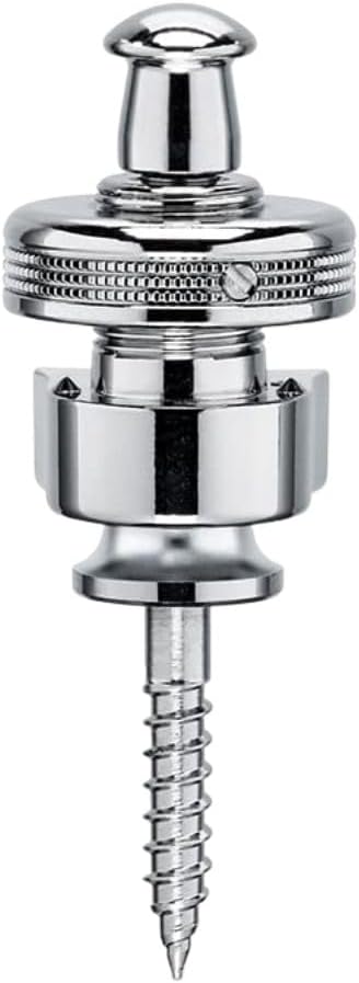 Schaller 14010201 Security Straplocks, Chrome