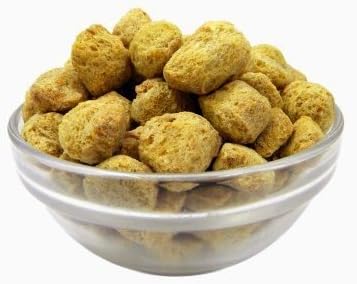 JALPUR MILLERS Premium Soya Chunks 500g -High Protein Meat Substitute, Vegan-Friendly Textured Vegetable Protein, Ideal for Curries, Stir-Fries & Stews, Non-GMO, Plant-Based Protein Source, Quick-Cook