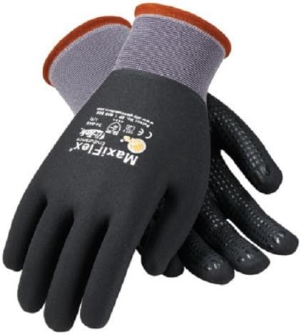 34-846 GTEK Maxiflex Ultimate Gloves w/ Dots- XL (DOZEN) by Maxiflex