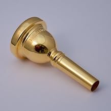 24K Gold Bach Small Shank Trombone Mouthpiece, 18C