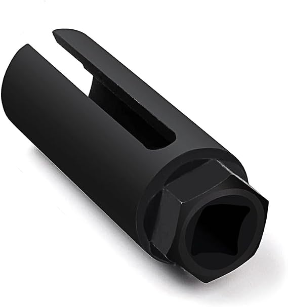 Oxygen Sensor Socket with Side Wire Cutout 22mm