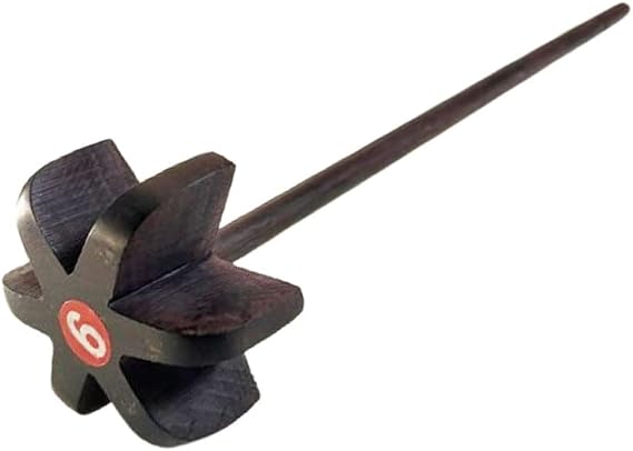Satre Online And Marketing Wooden Whisk Beater, Ravi, Ravai, Wooden Mathani, Churner Mixer, Churner, Brown Color