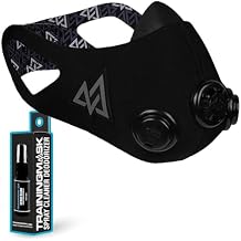 TRAININGMASK Elevation 2.0 Blackout  Spray Clean - Multi-Patented with Clincal Studies,Stamina, Endurance